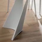 Table à manger en Fenix et métal peint Made in Italy - Dotto Viadurini