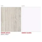 Table à manger en Hpl avec base en métal fabriquée en Italie, Precious - Carlino Viadurini