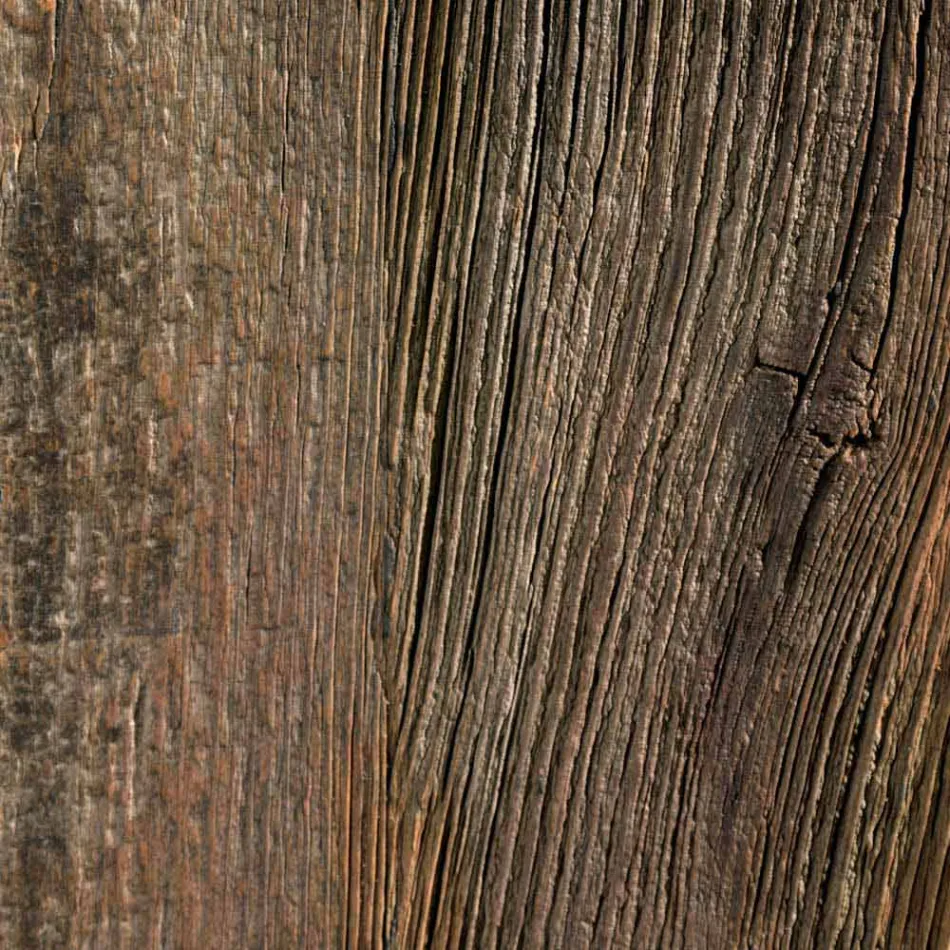 Table à manger moderne en bois massif fabriquée en Italie Oncino Viadurini
