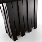 Table à manger en bois de conception MDF fabriquée en Italie, Egisto Viadurini