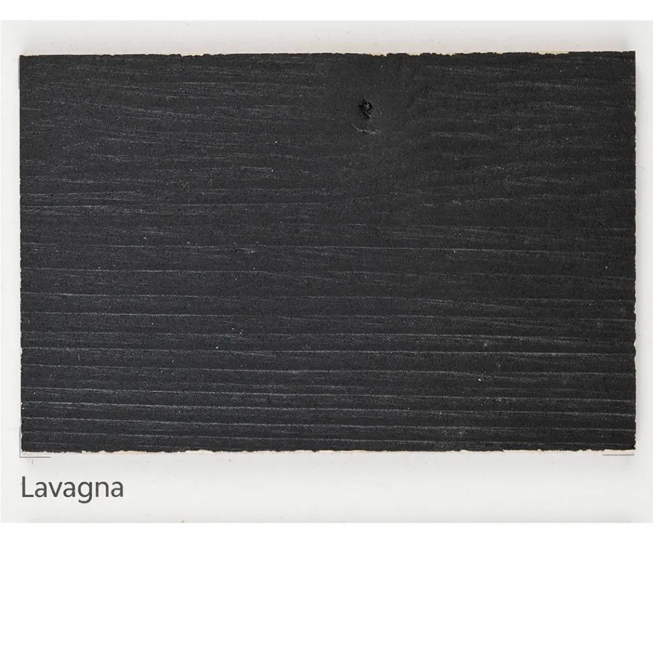 Table à manger en bois de chêne et métal couleur cuivre Nuvolato Made in Italy - Patty Viadurini