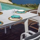 Table de jardin extensible jusqu'à 240 cm en aluminium - Levanto Viadurini