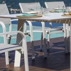 Table de jardin extensible jusqu'à 240 cm en aluminium - Levanto Viadurini