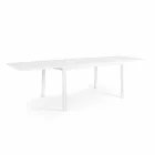 Table à manger d'extérieur extensible jusqu'à 270 cm en aluminium - Veria Viadurini