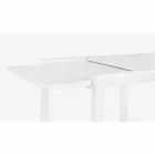 Table à manger d'extérieur extensible jusqu'à 270 cm en aluminium - Veria Viadurini