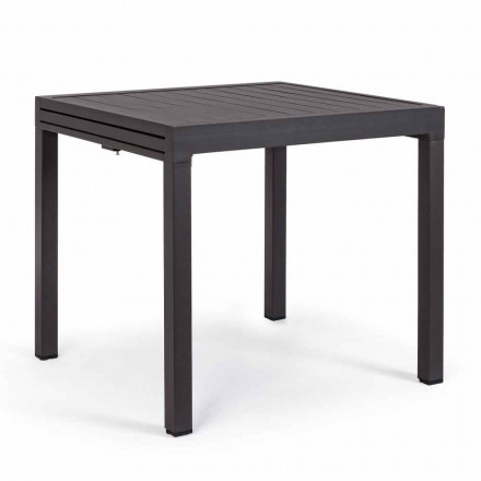 Table à manger d'extérieur extensible jusqu'à 270 cm en aluminium - Veria Viadurini