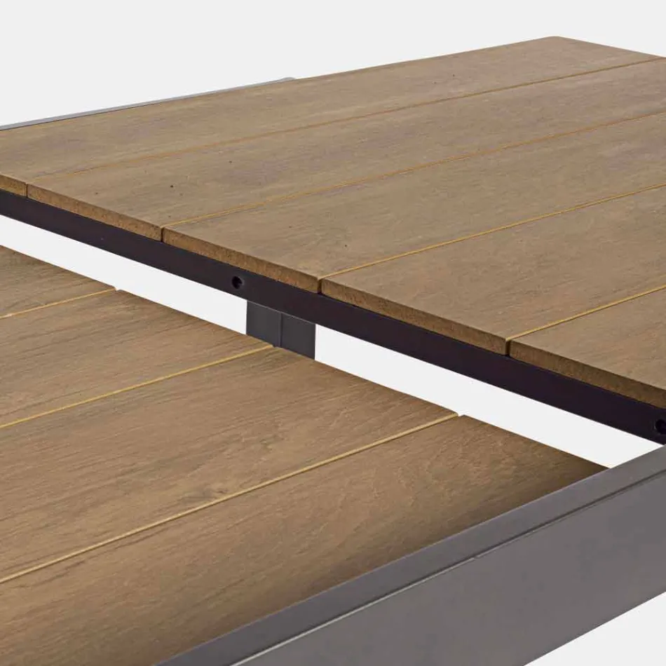 Table à manger d'extérieur avec plateau extensible jusqu'à 300 cm - Duffle Viadurini