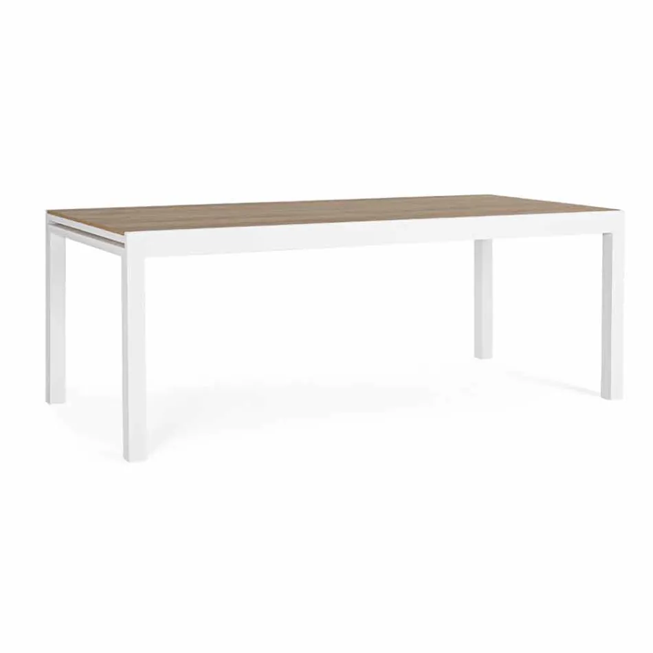 Table à manger d'extérieur avec plateau extensible jusqu'à 300 cm - Duffle Viadurini