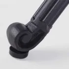 Table à manger d'extérieur en aluminium peint blanc ou anthracite - Quick Viadurini