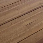 Table de salle à manger d'extérieur en bois d'acacia finition à l'huile - Leonard Viadurini
