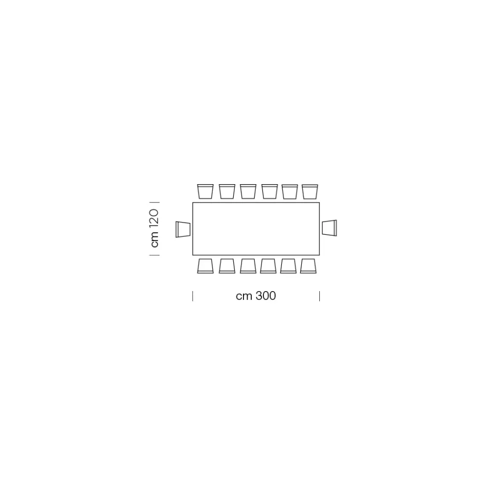 Table à manger Plateau en Laminam et base en acier Made in Italy - Ezzellino Viadurini