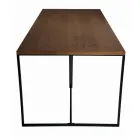 Plateau de table à manger en panneau latté massif fabriqué en Italie - Adelio Viadurini