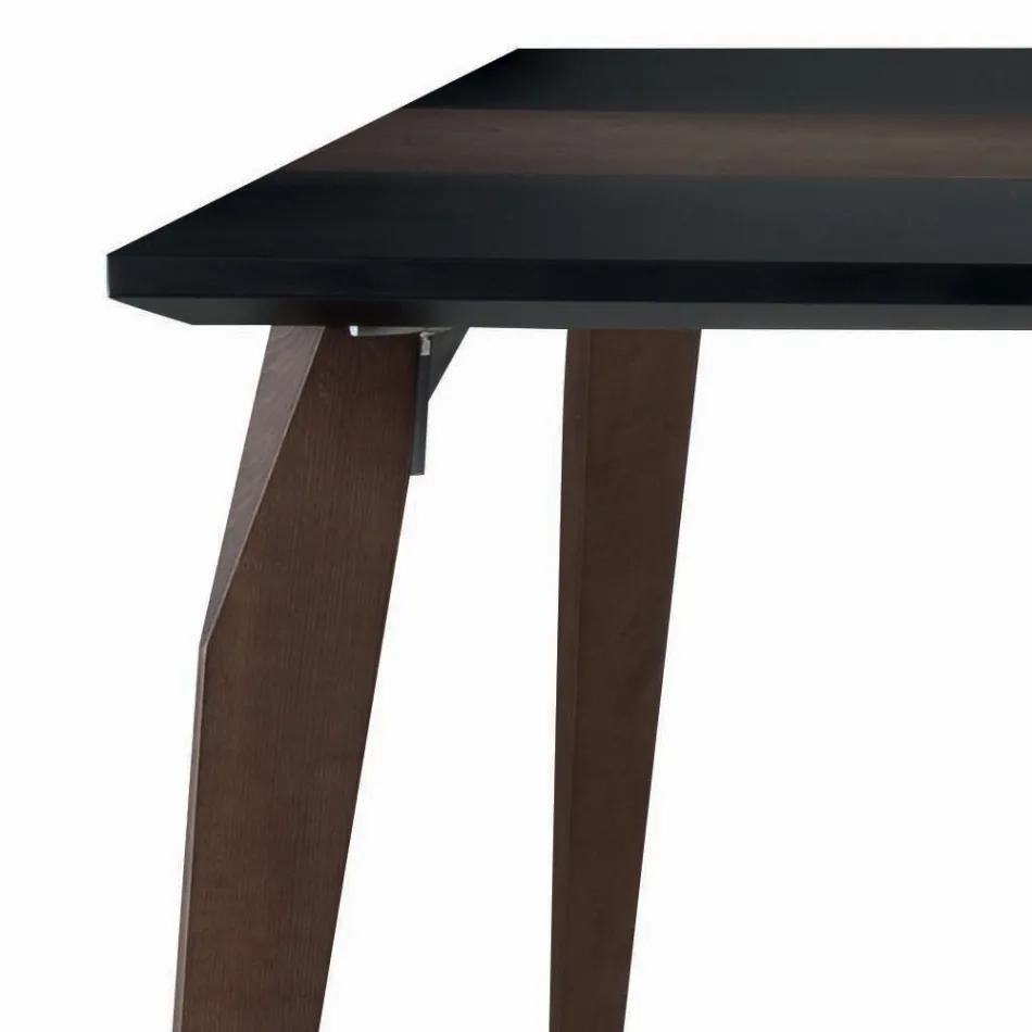 Plateau de table à manger en Mdf avec insert supérieur Made in Italy - Abisso Viadurini