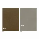 Table à manger pliante moderne en bois et métal fabriquée en Italie - Menelao Viadurini