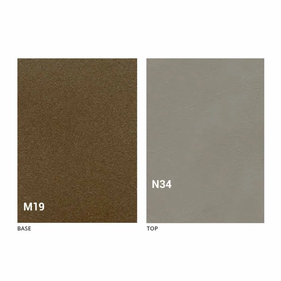 Table à manger pliante moderne en bois et métal fabriquée en Italie - Menelao Viadurini