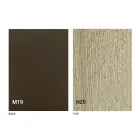 Table à manger pliante moderne en bois et métal fabriquée en Italie - Menelao Viadurini