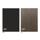 Table à manger ronde extensible avec plateau en bois Made in Italy - Crodino Viadurini