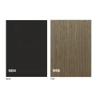 Table à manger ronde extensible avec plateau en bois Made in Italy - Crodino Viadurini