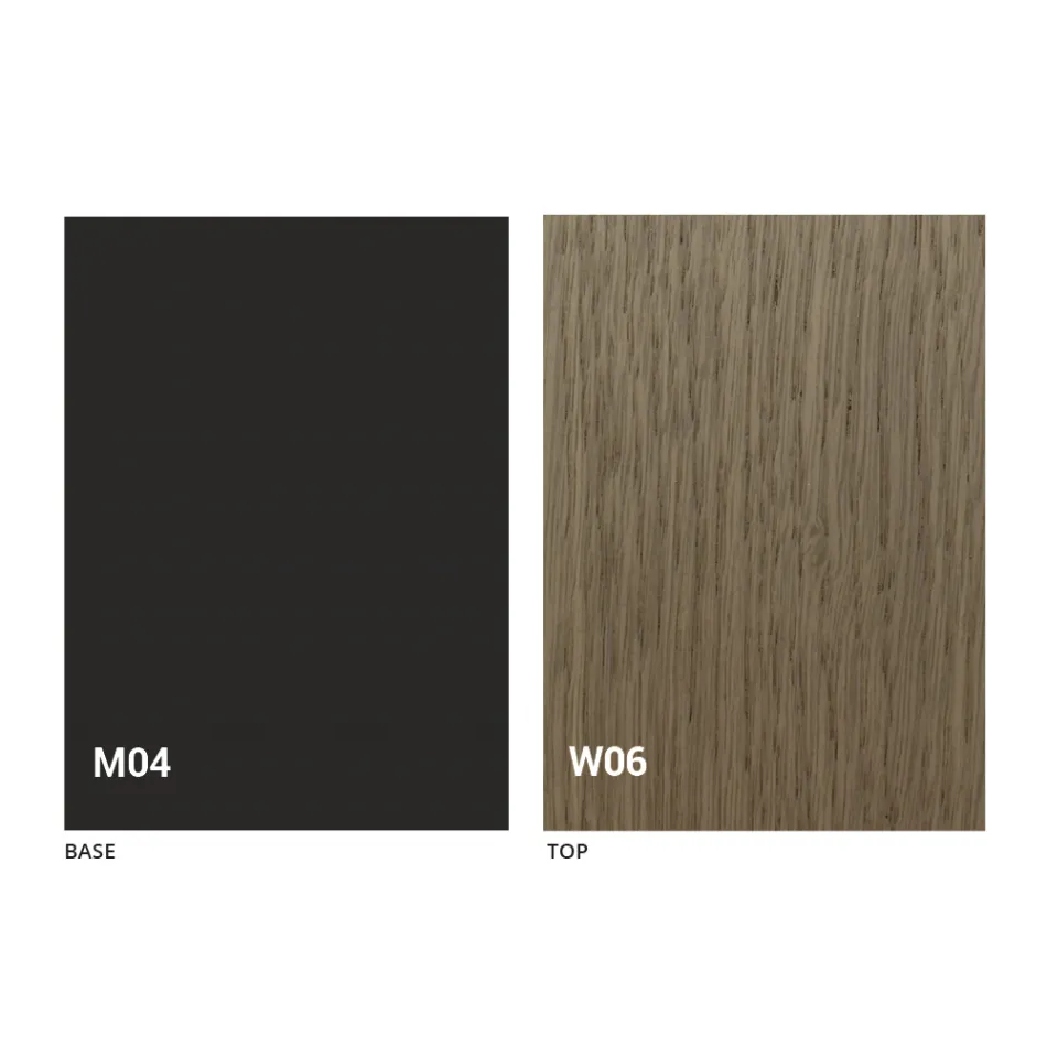 Table à manger ronde extensible avec plateau en bois Made in Italy - Crodino Viadurini