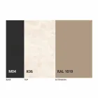 Table à manger ronde extensible en céramique Laminam Made in Italy - Lupetto Viadurini