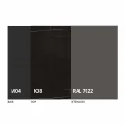 Table à manger ronde extensible en céramique Laminam Made in Italy - Lupetto Viadurini