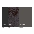 Table à manger ronde extensible en céramique Laminam Made in Italy - Lupetto Viadurini