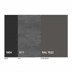 Table à manger ronde extensible en céramique Laminam Made in Italy - Lupetto Viadurini