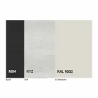 Table à manger ronde extensible en céramique Laminam Made in Italy - Lupetto Viadurini