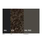 Table à manger ronde extensible en céramique Laminam Made in Italy - Lupetto Viadurini