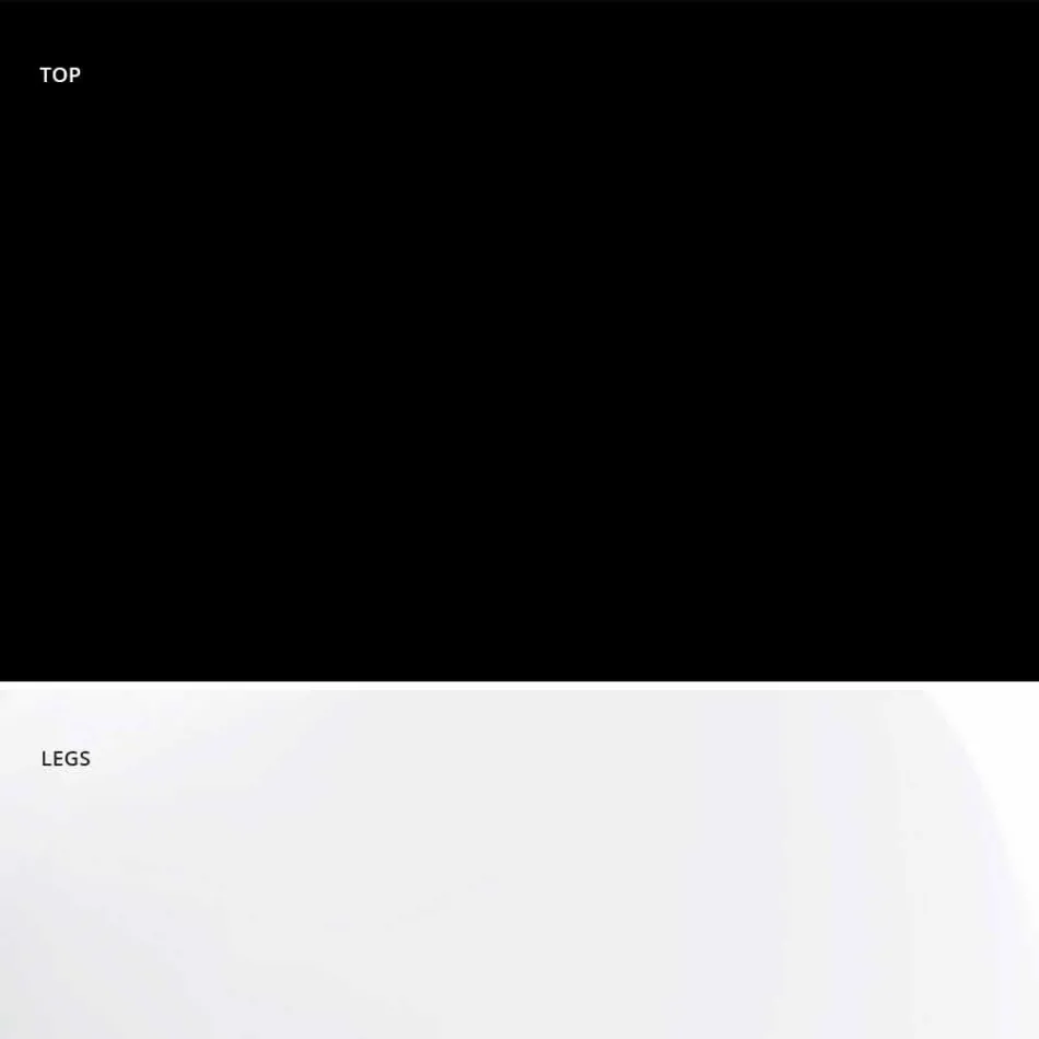 Table à manger ronde avec plateau en stratifié fabriquée en Italie – Dollars Viadurini