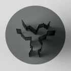 Table à Manger Ronde en Verre Extra-Clair ou Fumé Made in Italy - Thommy Viadurini