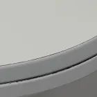 Table de salle à manger ronde en bois massif Oliva Viadurini