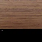 Table à manger ronde avec plateau en placage fin fabriquée en Italie - Dollars Viadurini