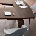 Table de réunion moderne par Andrea Stramigioli - Papillon Viadurini