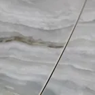 Table de Salon Extensible avec Plateau en Forme de Tonneau en Céramique Made in Italy - Verres Viadurini