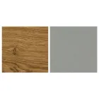 Table de salon avec plateau et base en bois fabriquée en Italie - Enchères Viadurini