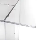 Table Selenia au design minimaliste en plexiglas transparent, fabriquée en Italie Viadurini