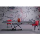 Table design extensible jusqu'à 294 cm avec plateau en grès Made in Italy - Cirio Viadurini