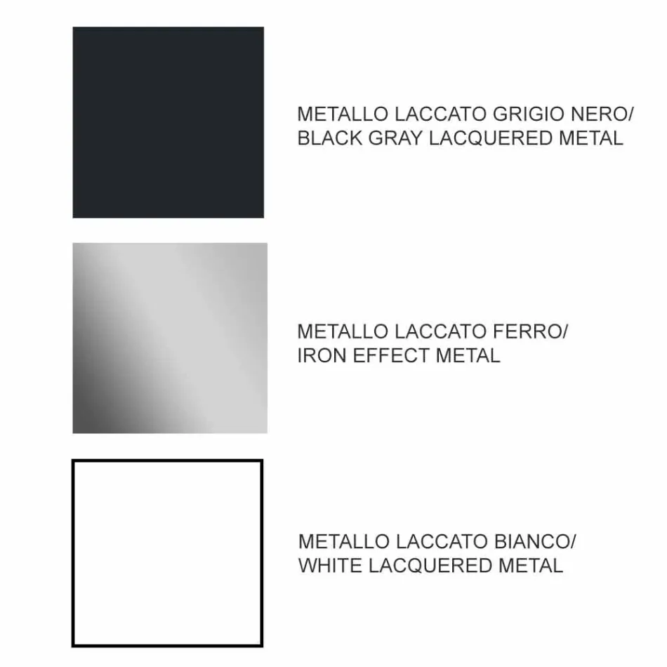 Table design extensible jusqu'à 294 cm en bois et métal Made in Italy - Nuzzo Viadurini