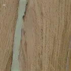 Table design moderne avec plateau en bois et base en métal, Esperia Viadurini