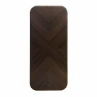 Table design moderne en bois faite à la main en bois d'Italie Viadurini