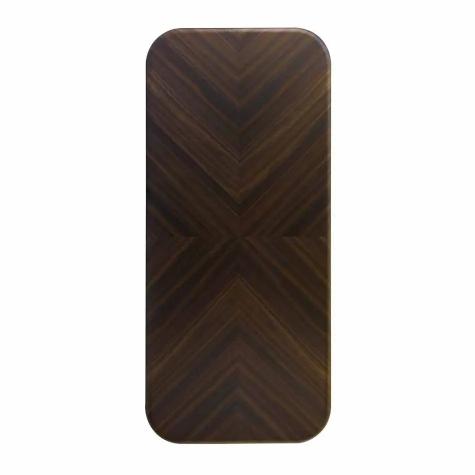 Table design moderne en bois faite à la main en bois d'Italie Viadurini