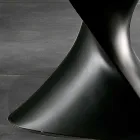 Table en verre de céramique au design moderne fabriquée en Italie, Clark Viadurini