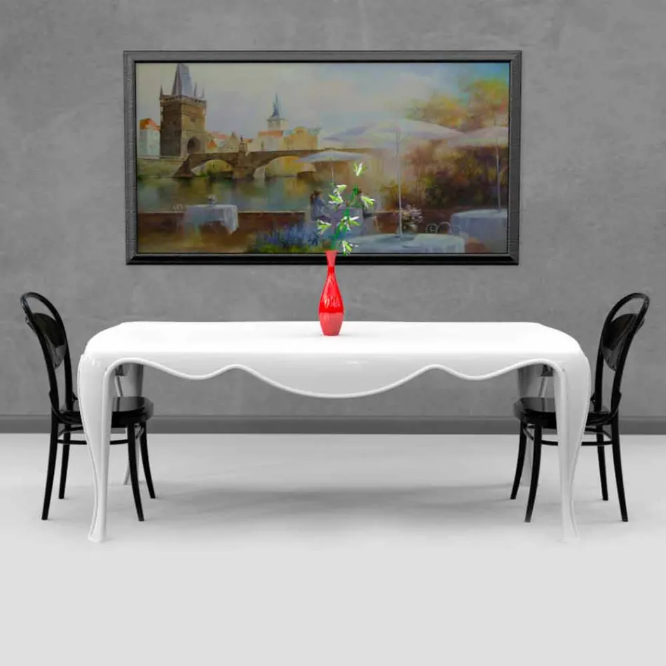 Miazzina table de design moderne produite en Italie Viadurini