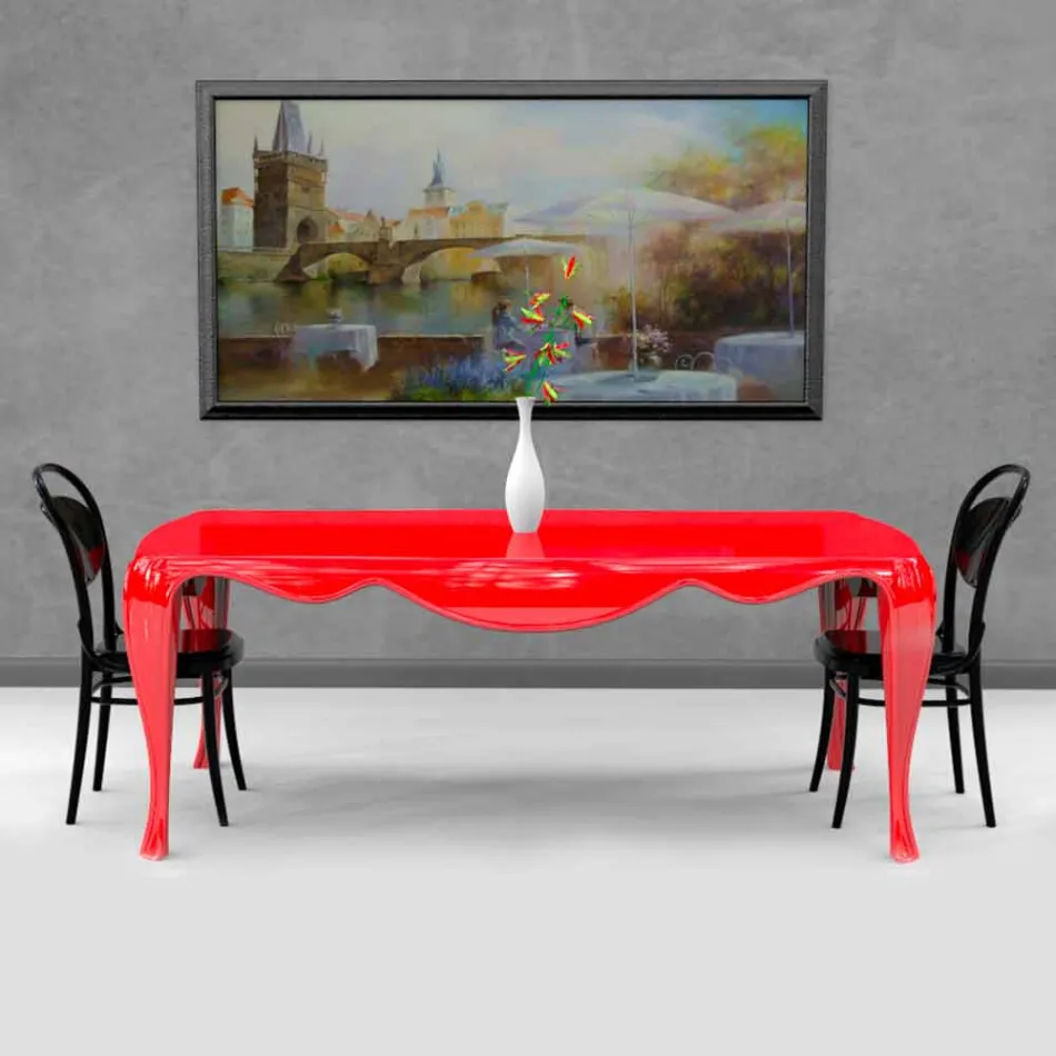 Miazzina table de design moderne produite en Italie Viadurini