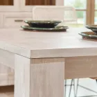 Table de salon fixe 190 x 100 cm en teck massif - Flamand Viadurini