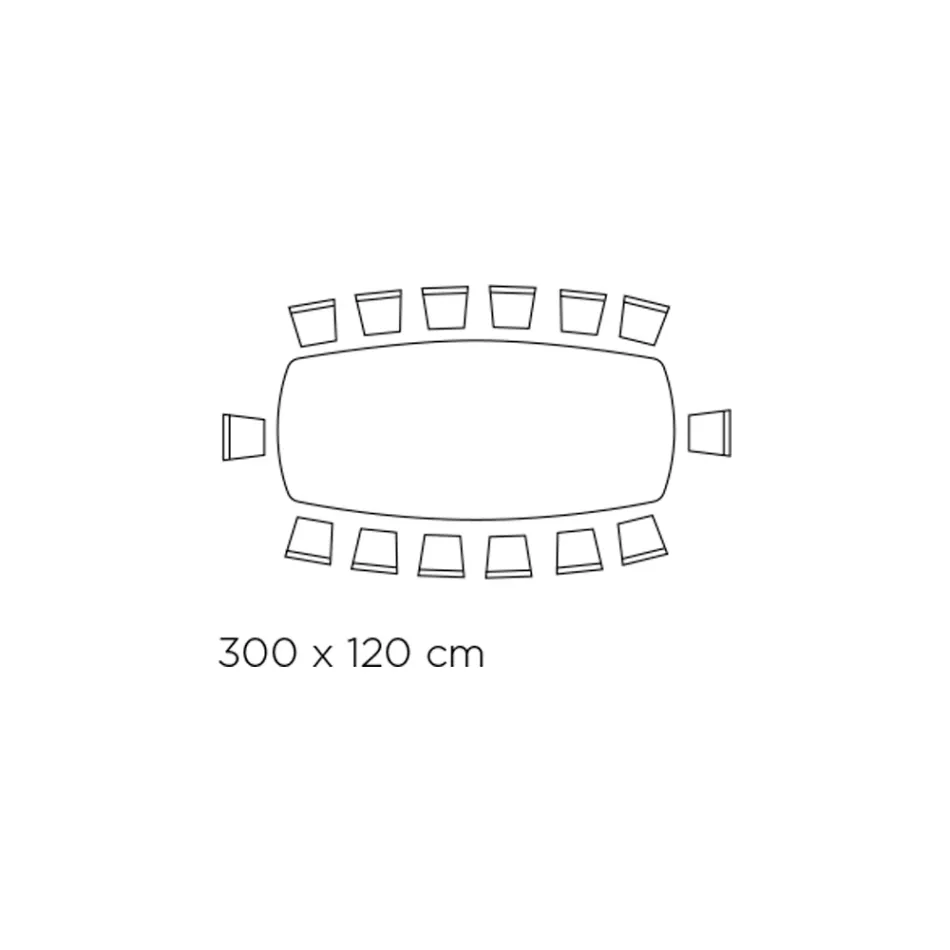 Table Fixe avec Plateau en Céramique Onyx Argent Poli Fabriquée en Italie - Grotta Viadurini