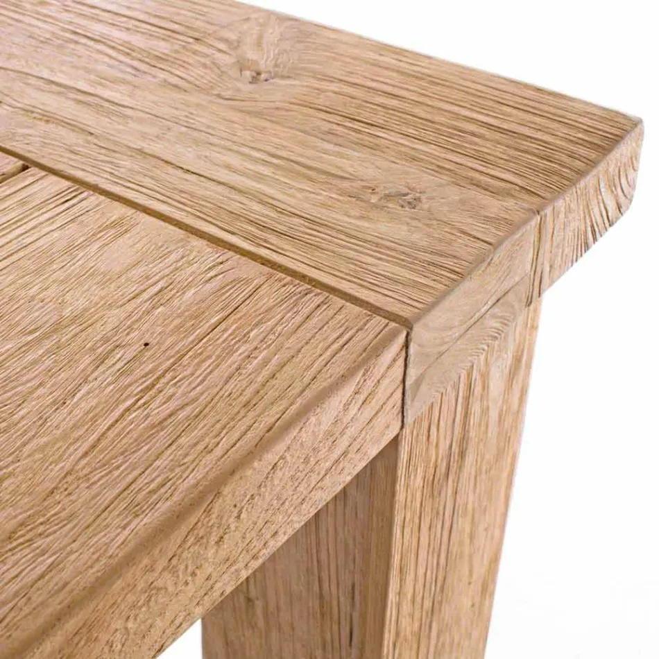 Table de jardin fixe en bois pour 8 personnes Homemotion - Hunter Viadurini