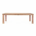 Table de jardin fixe en bois pour 8 personnes Homemotion - Hunter Viadurini