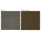 Table de Salon Fixe en Bois Massif avec Piédestal Central - Luuk Viadurini